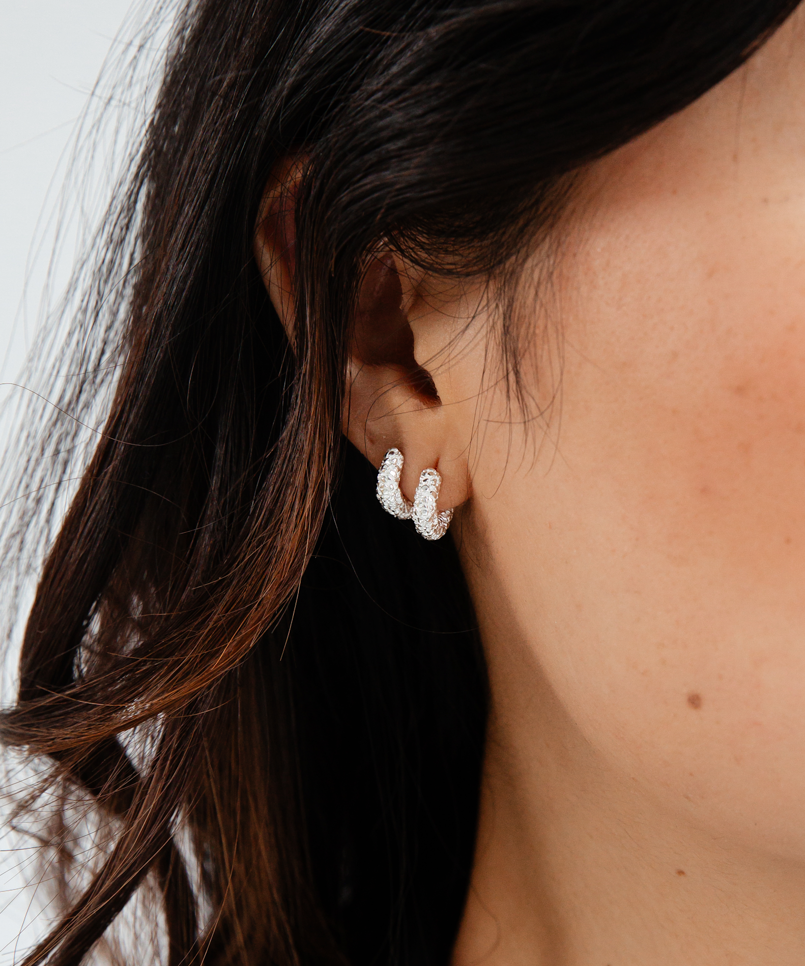 IX Zoe Earring Silver