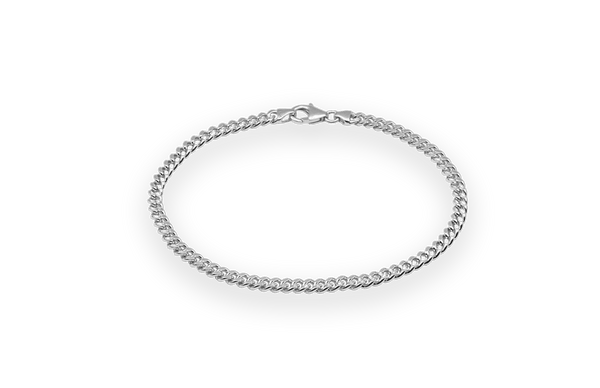 IX Curb Bracelet Silver – IX STUDIOS INT