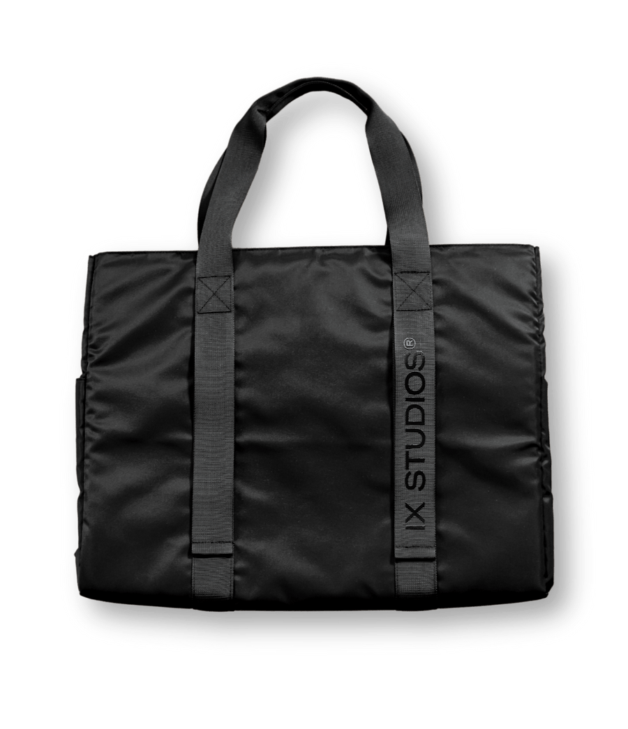 IX Big Nylon Tote Bag Black – IX STUDIOS INT