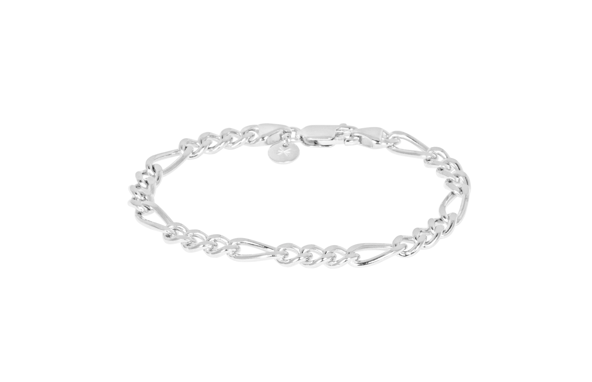 IX Chunky Figaro Bracelet Silver – IX STUDIOS INT
