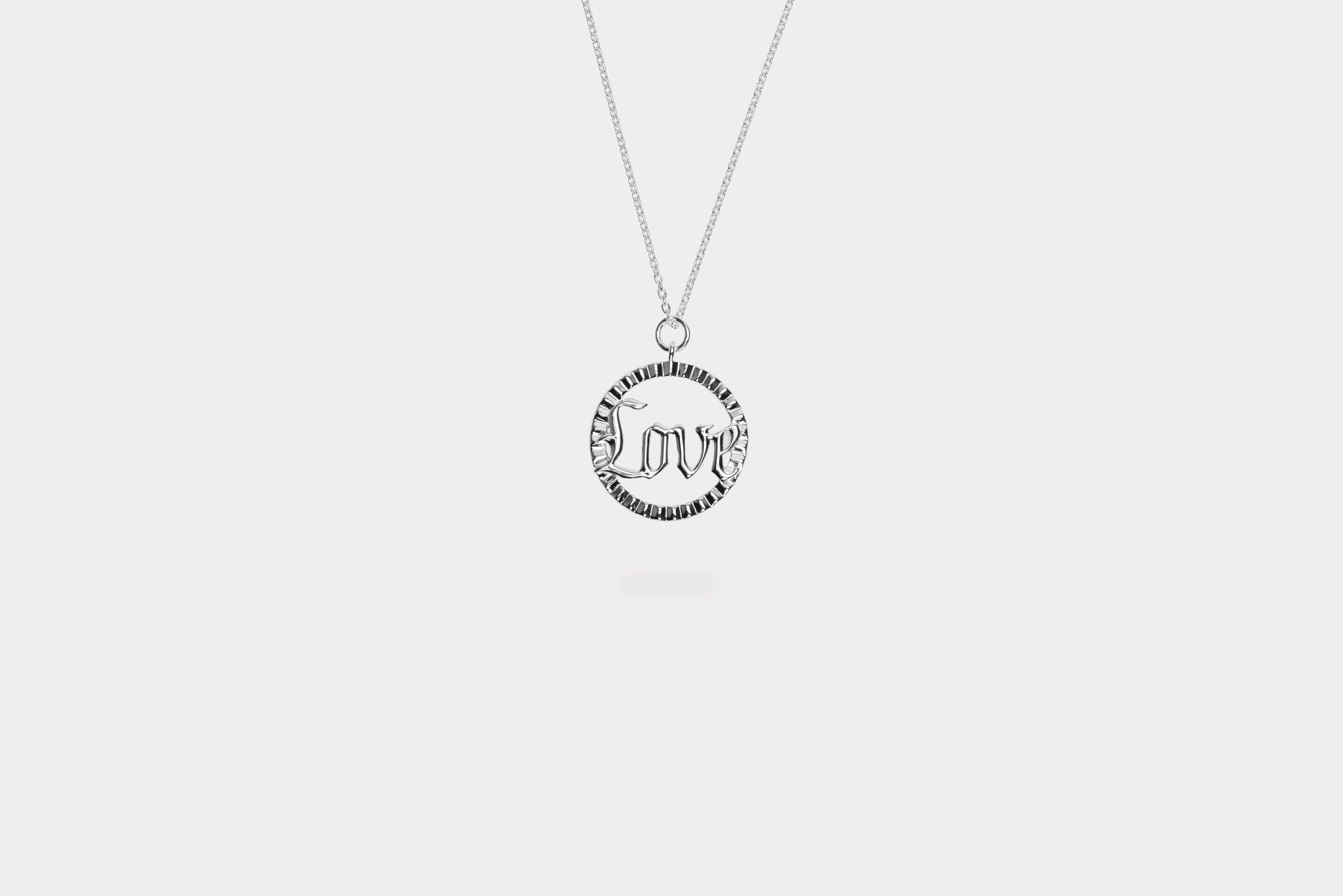 IX Love Pendant Silver