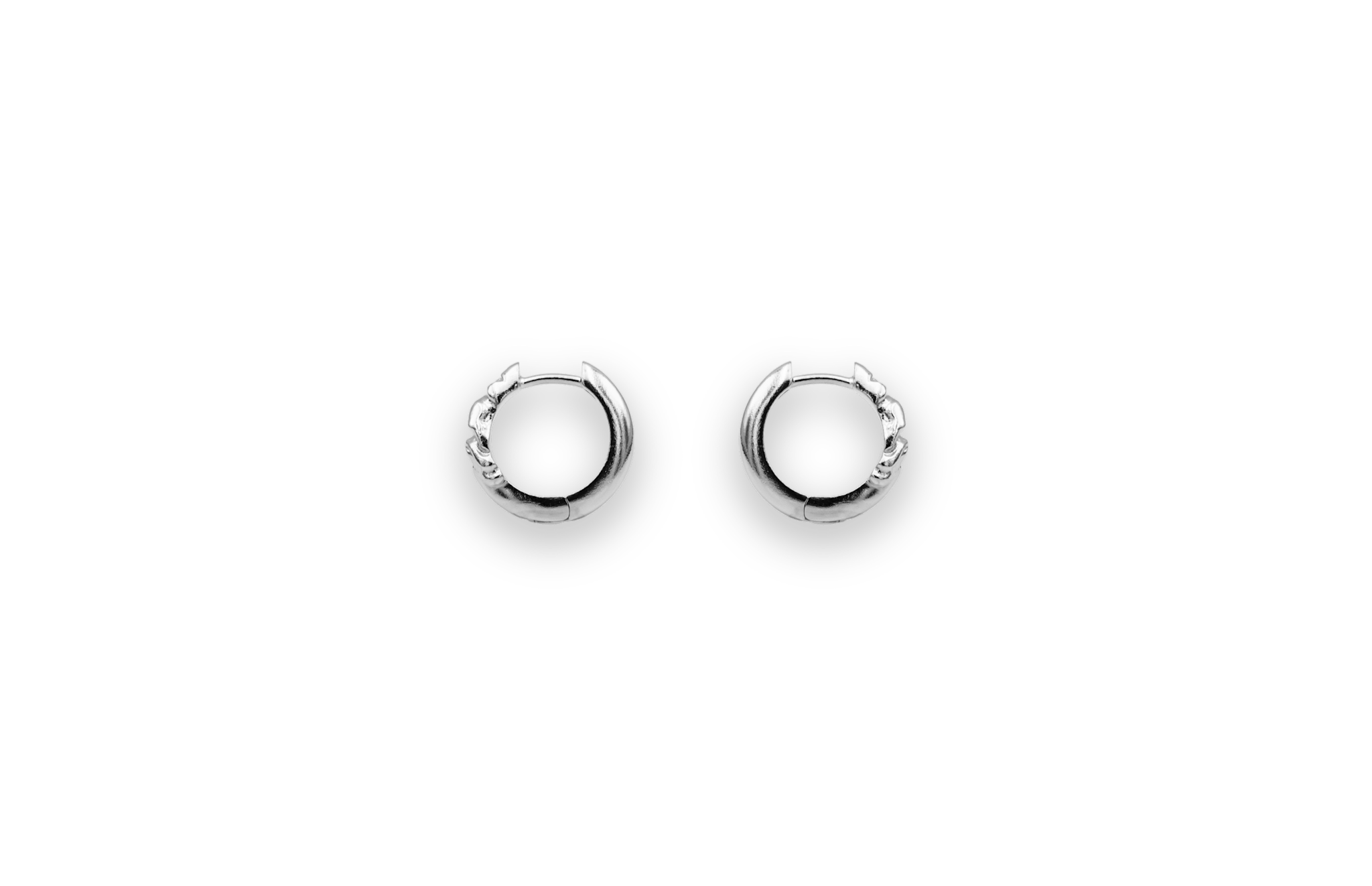 IX Rustic Earring Silver