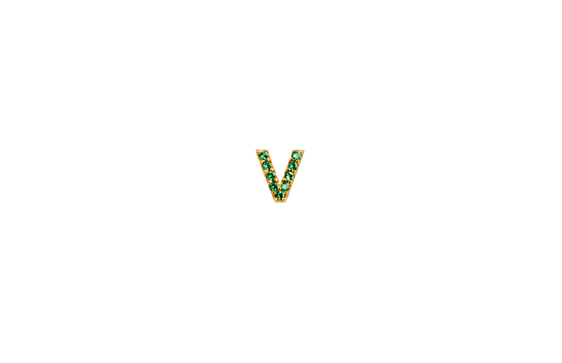 IX V Green Earring